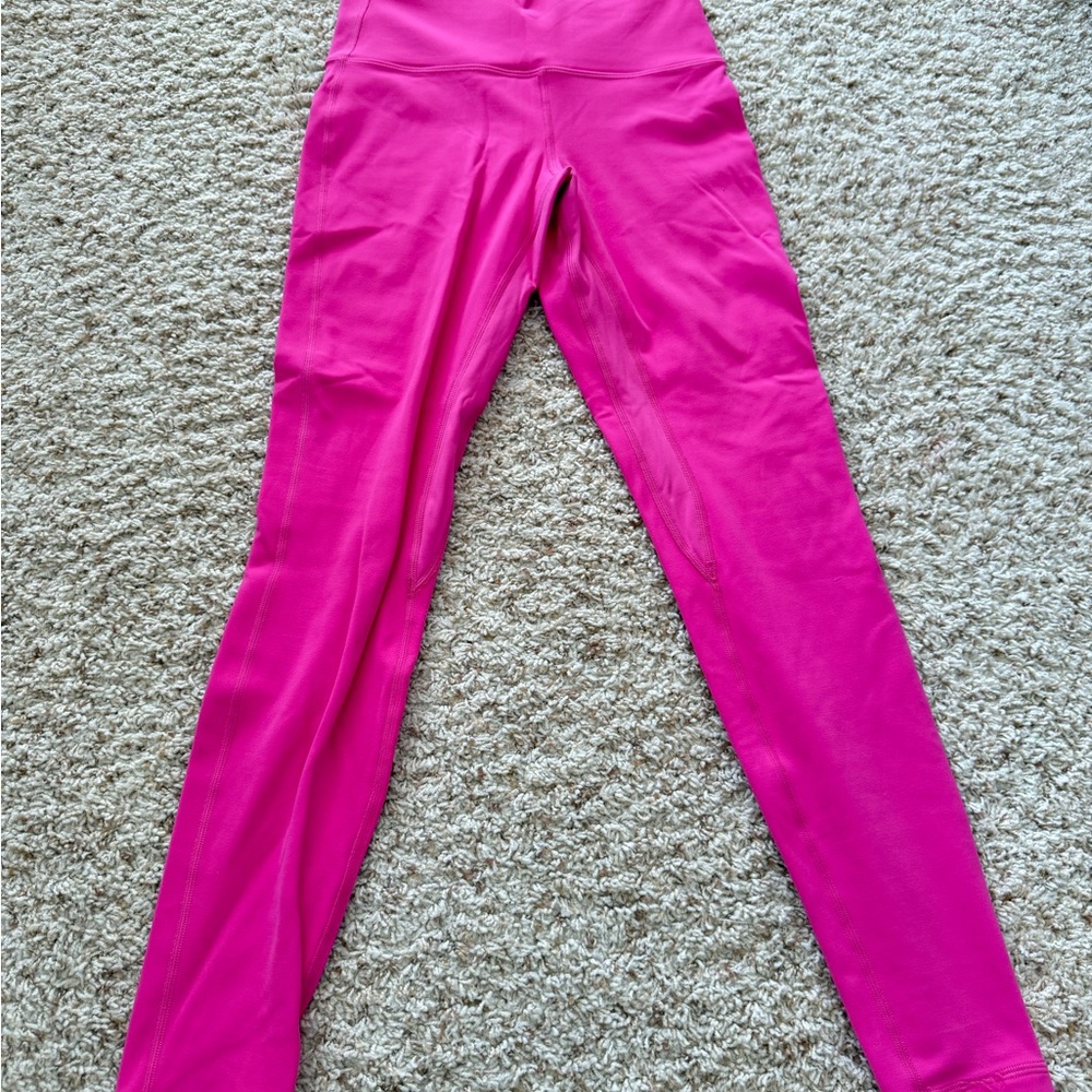 lululemon athletica Hot Pink Leggings